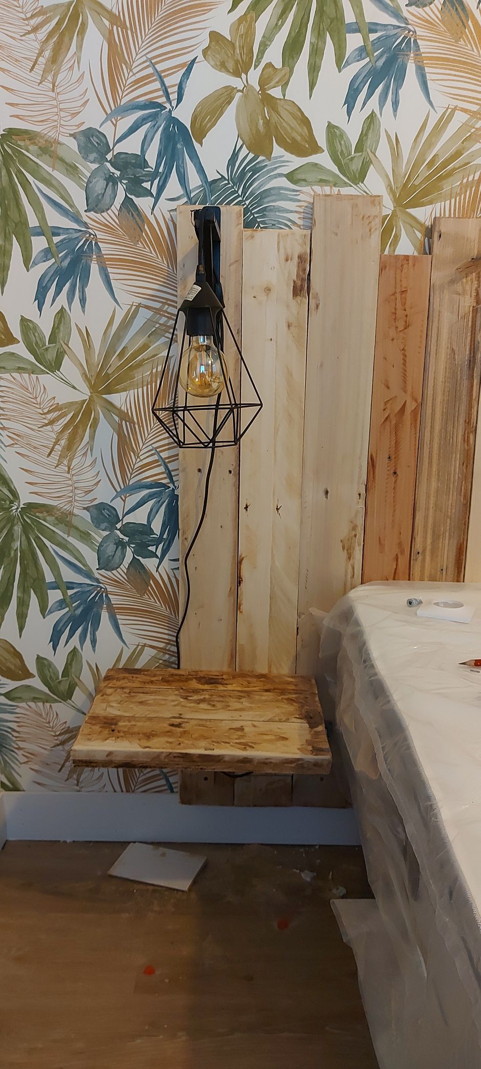 Exemple de réalisation apportée chez un particulier