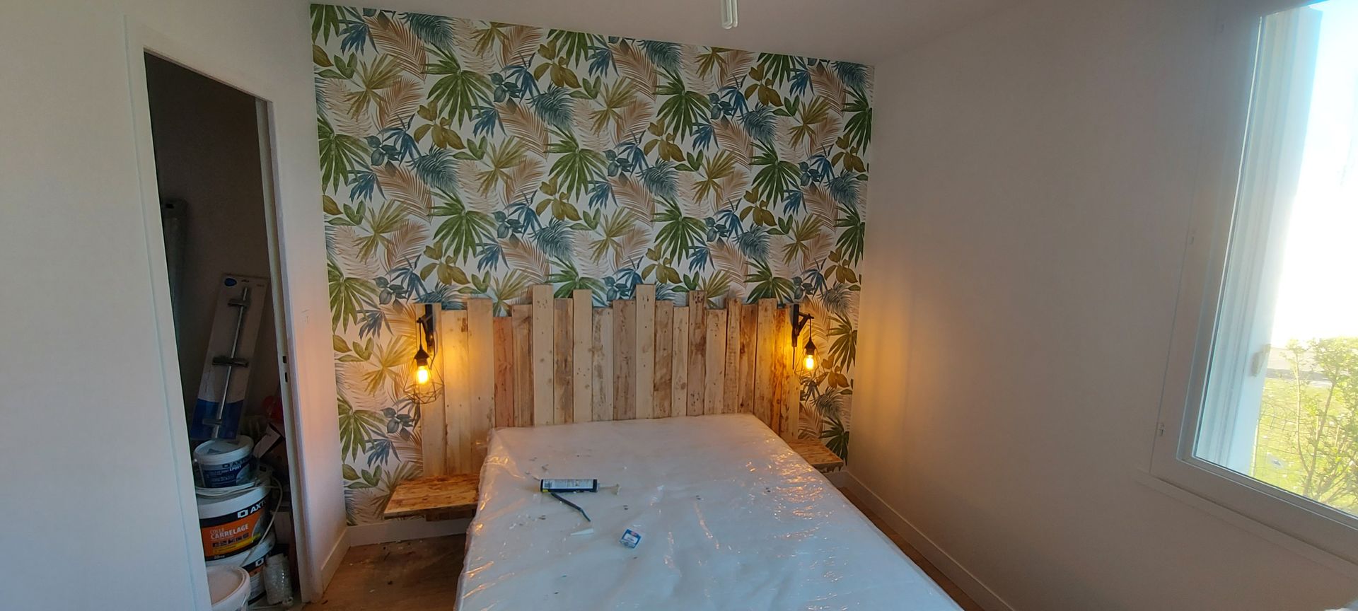 Exemple de réalisation apportée chez un particulier