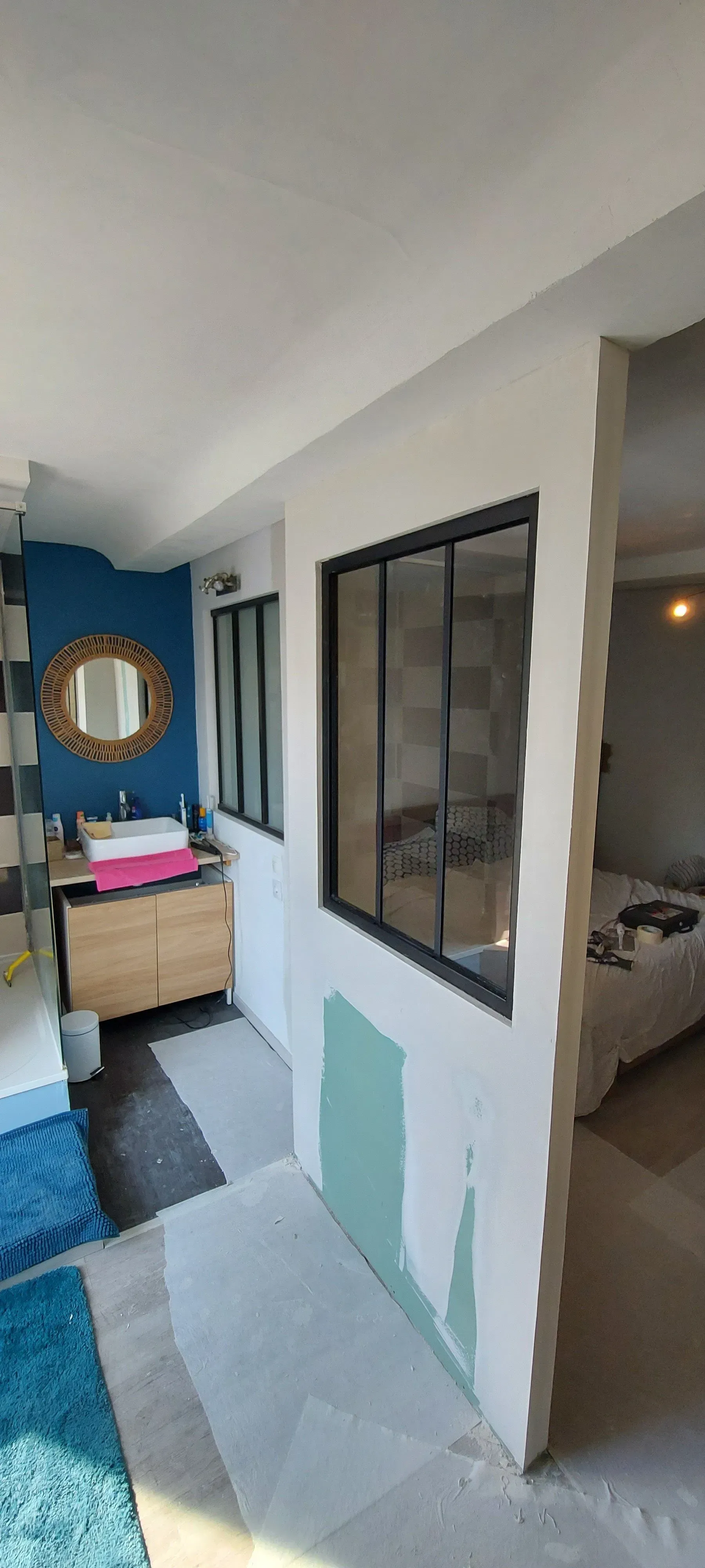 Exemple de réalisation apportée chez un particulier