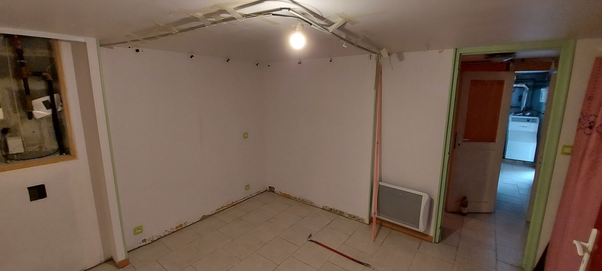 Exemple de réalisation apportée chez un particulier