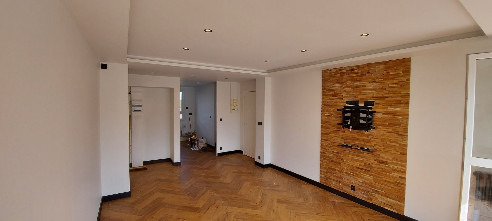 Exemple de réalisation apportée chez un particulier