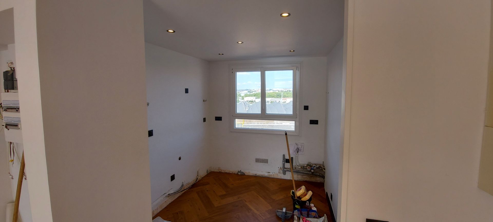 Exemple de réalisation apportée chez un particulier