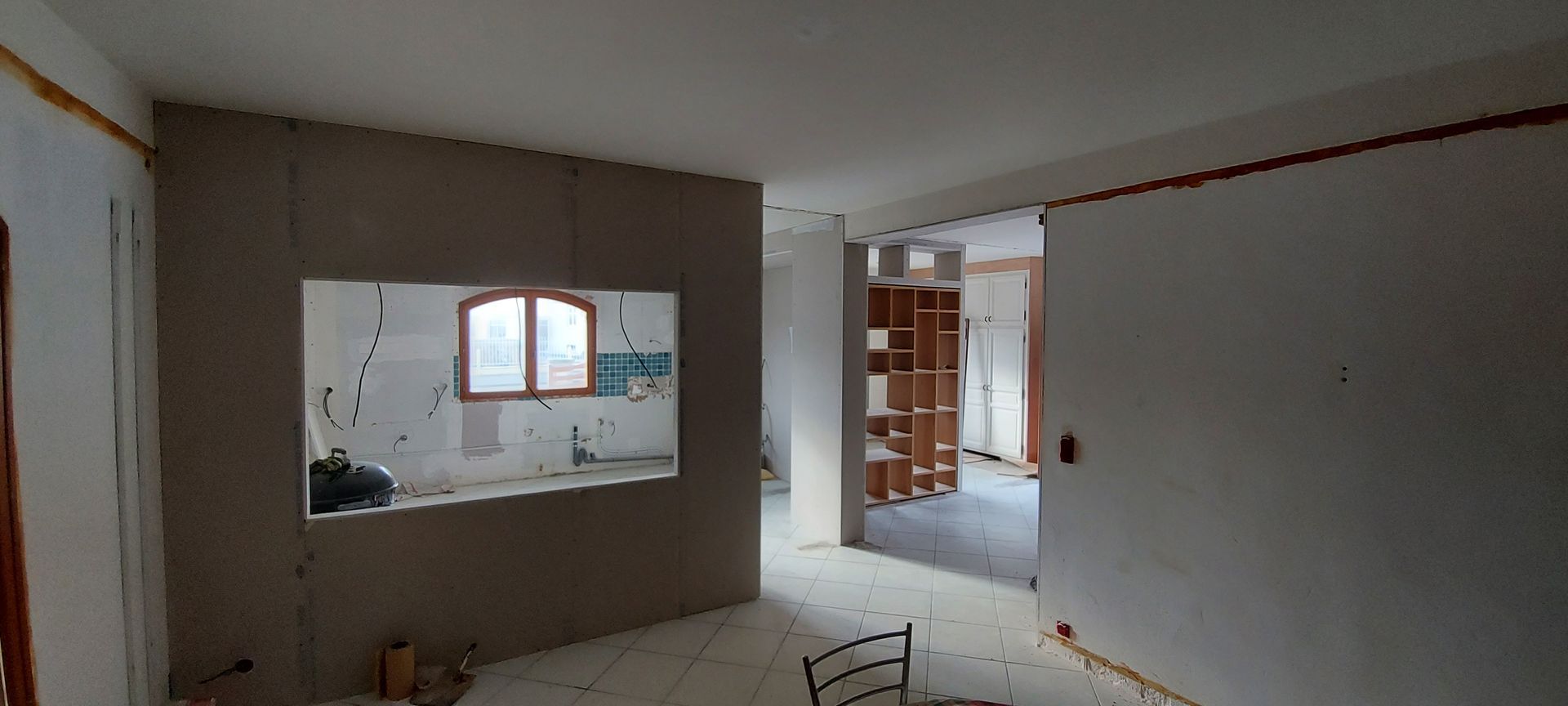 Exemple de réalisation apportée chez un particulier