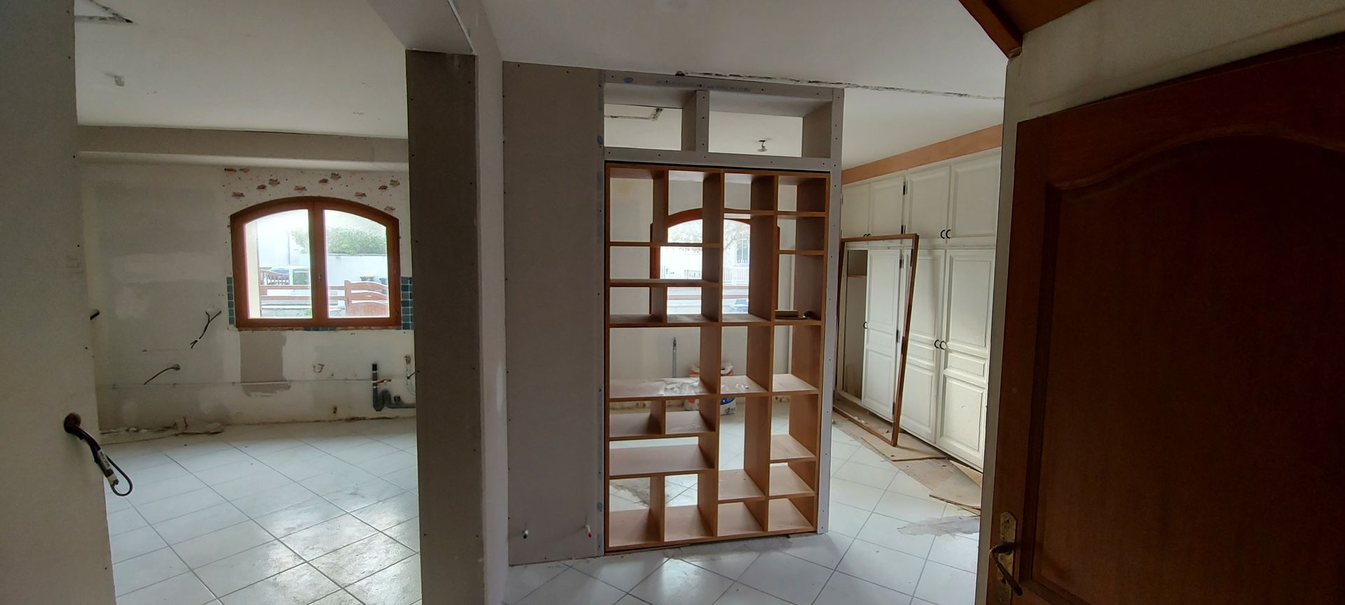 Exemple de réalisation apportée chez un particulier