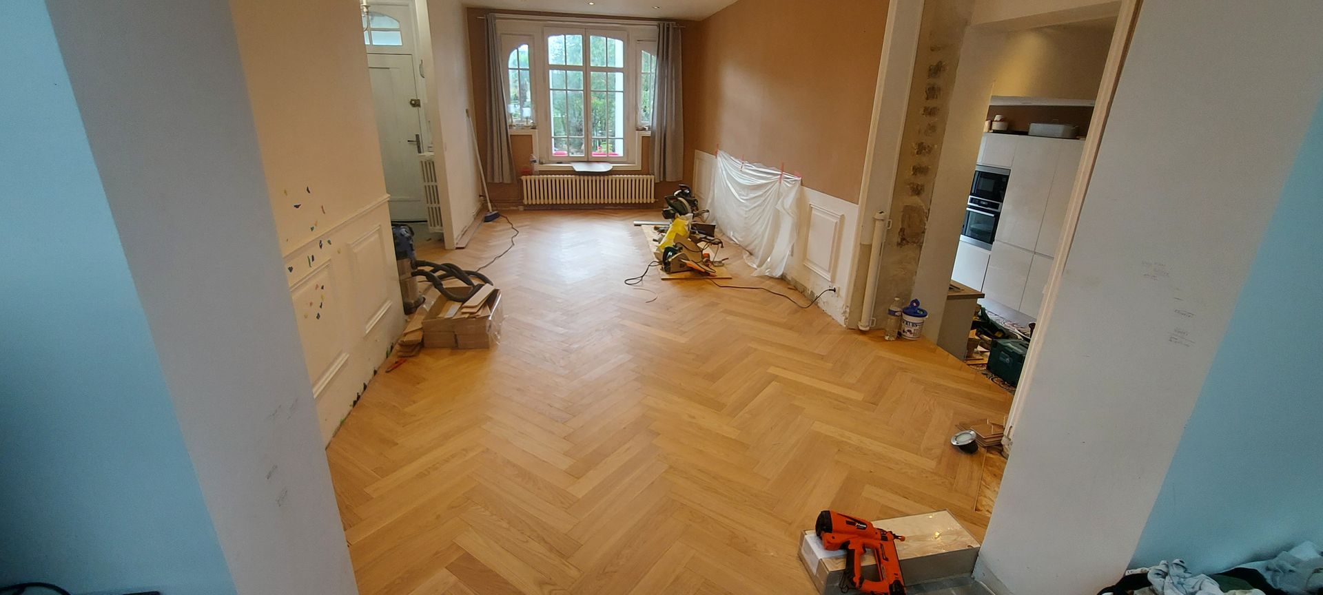 Exemple de réalisation apportée chez un particulier