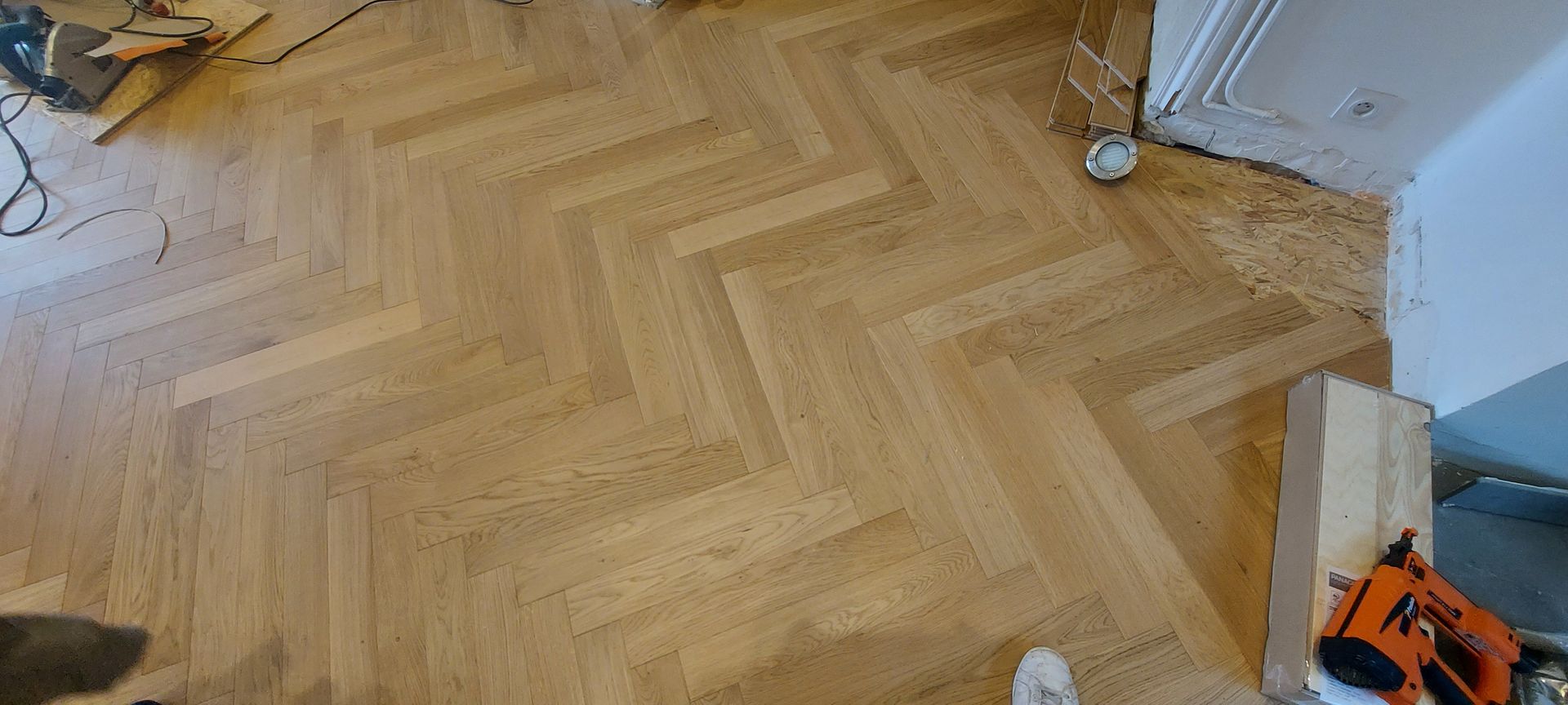 Exemple de réalisation apportée chez un particulier