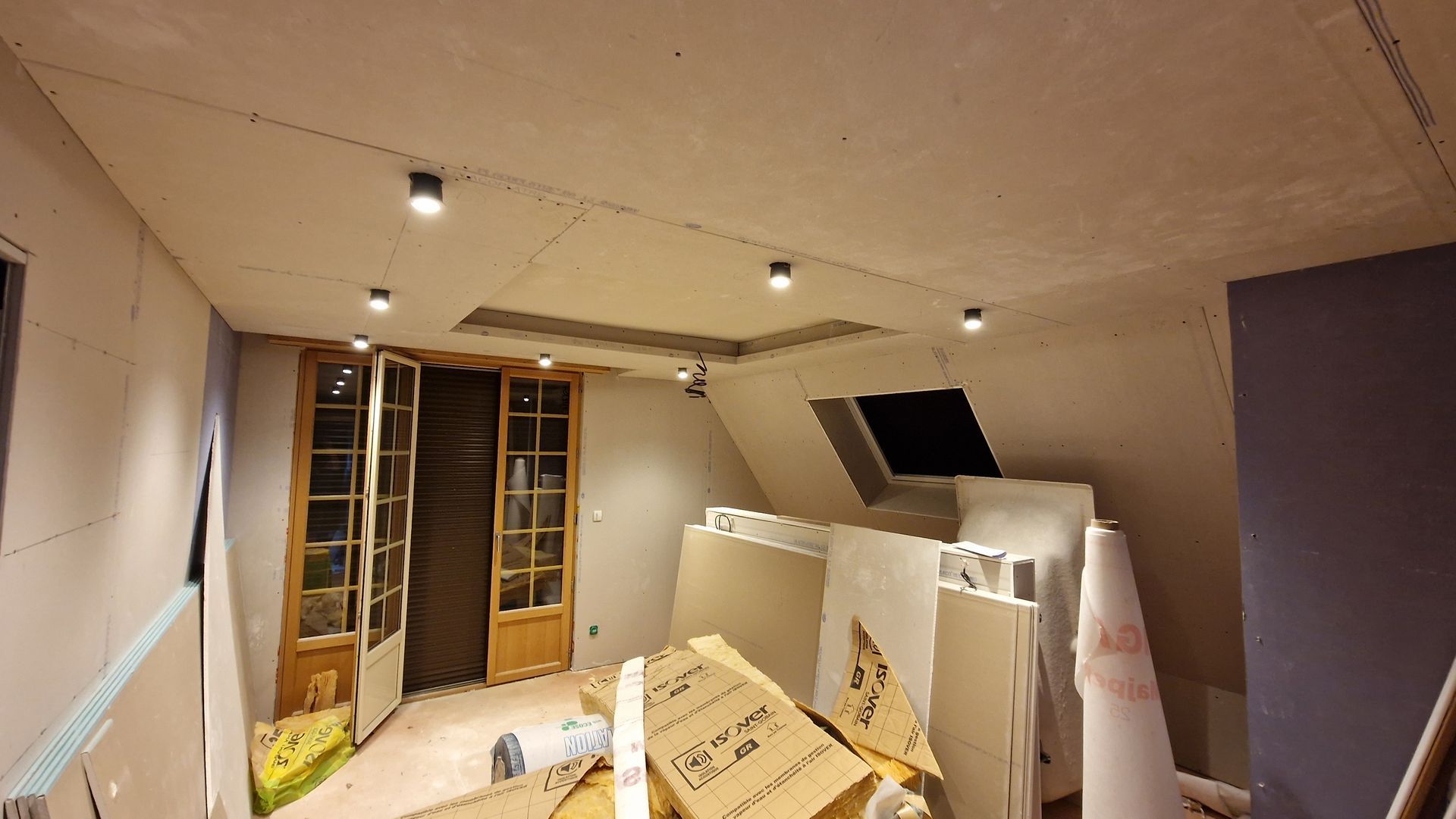 Exemple de réalisation apportée chez un particulier