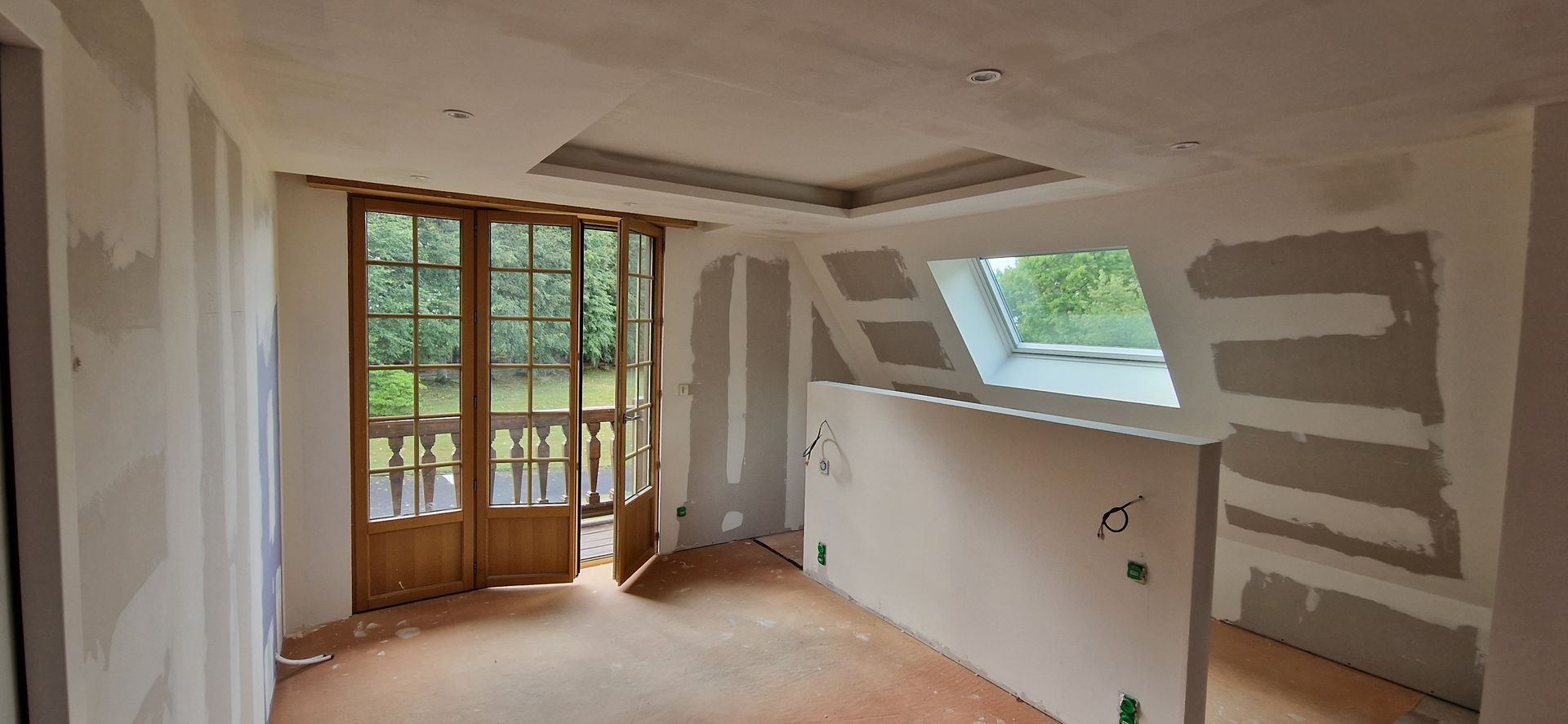 Exemple de réalisation apportée chez un particulier