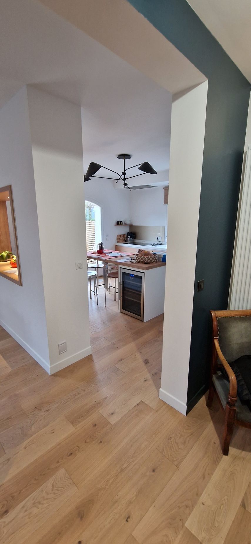 Exemple de réalisation apportée chez un particulier