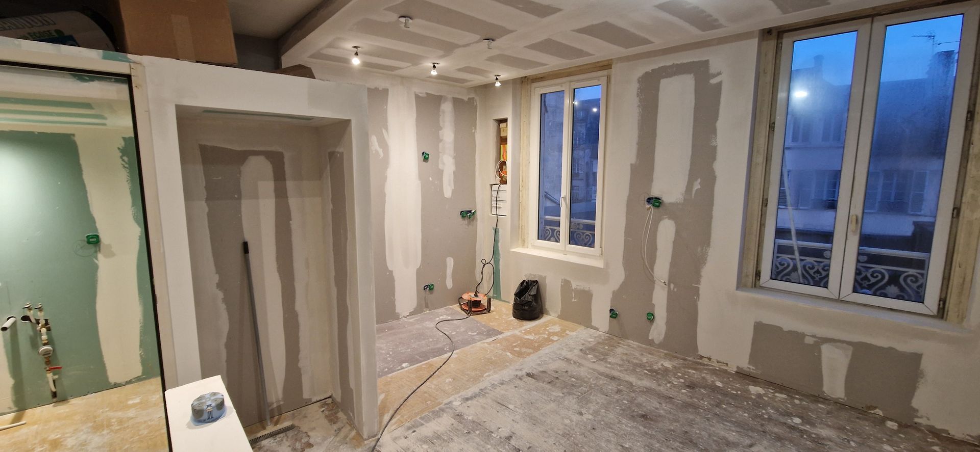 Exemple de réalisation apportée chez un particulier