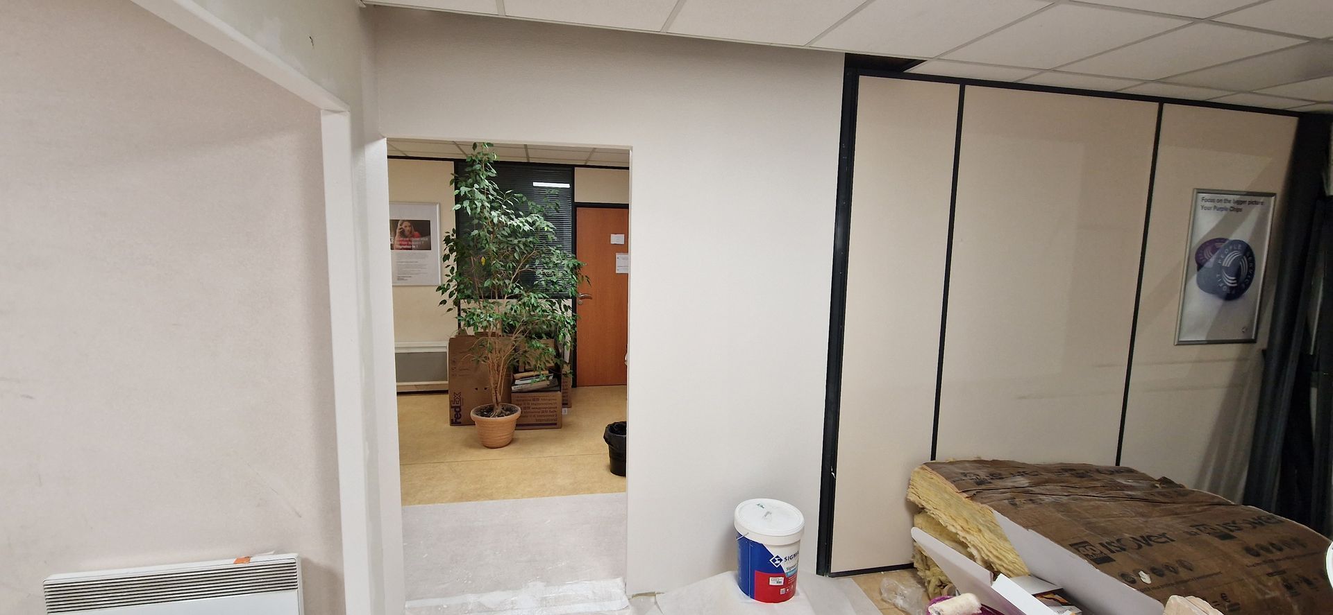 Exemple de réalisation apportée chez un particulier