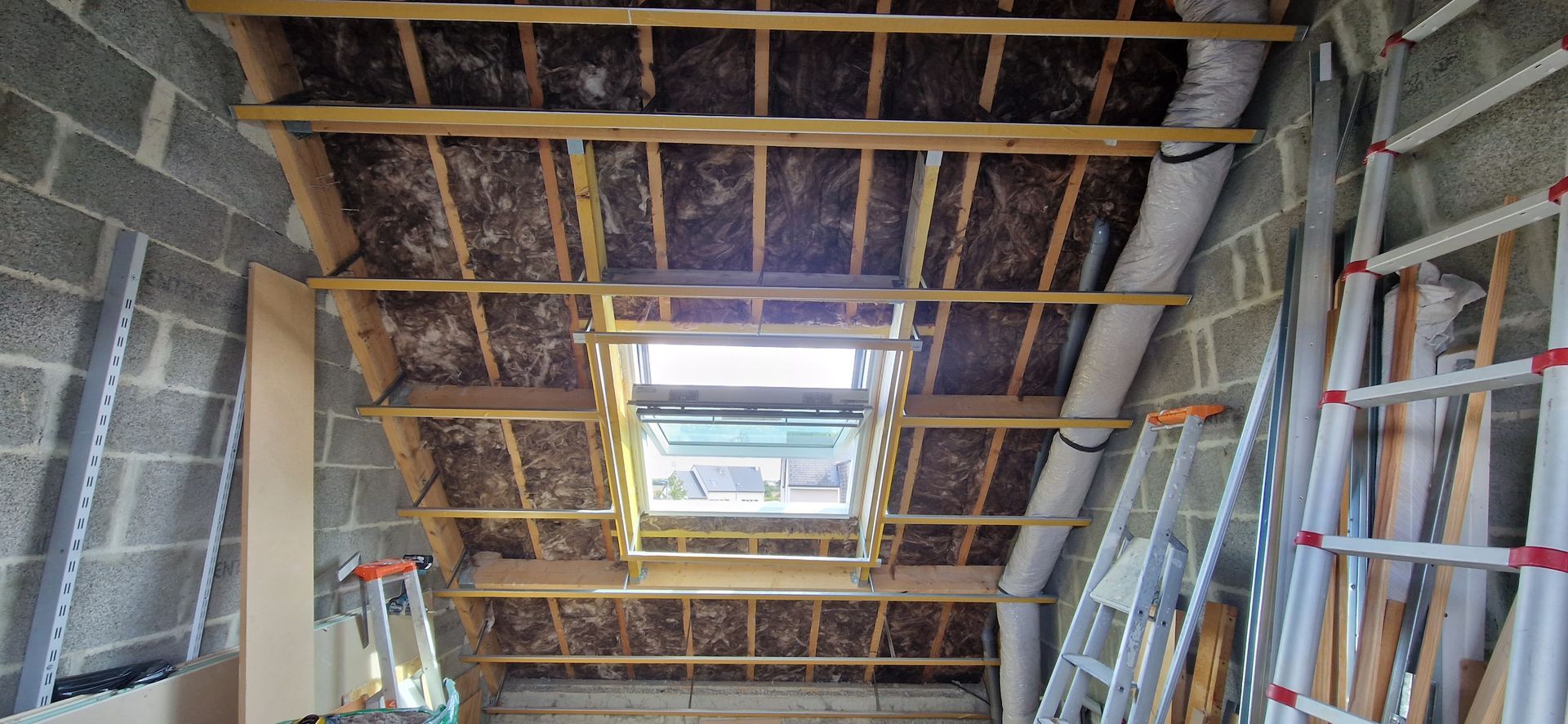 Exemple de réalisation apportée chez un particulier