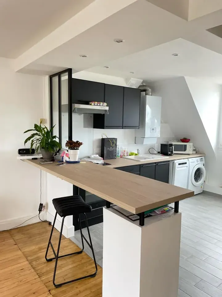 Exemple de réalisation apportée chez un particulier