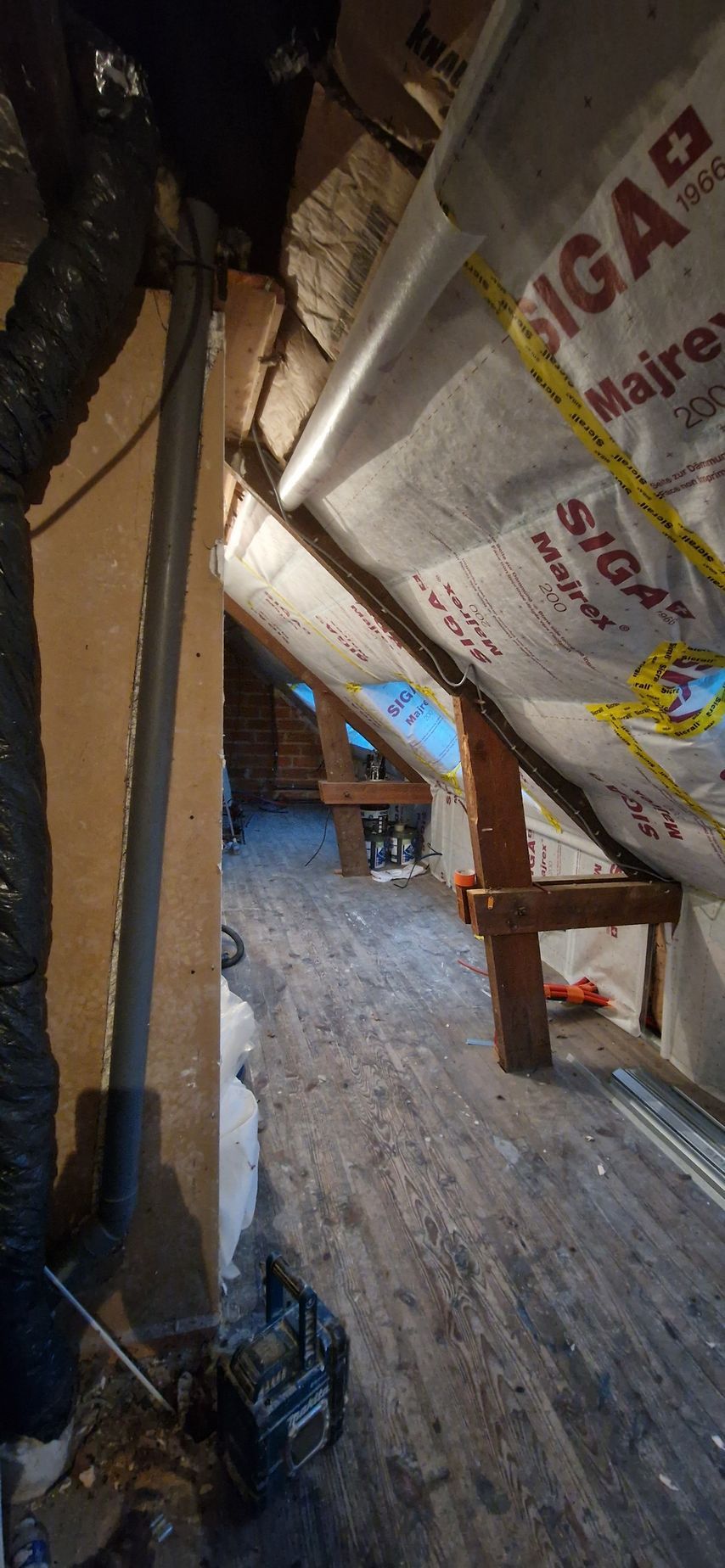 Exemple de réalisation apportée chez un particulier