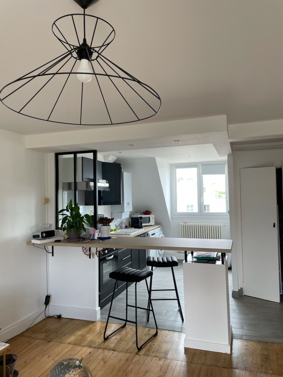 Exemple de réalisation apportée chez un particulier