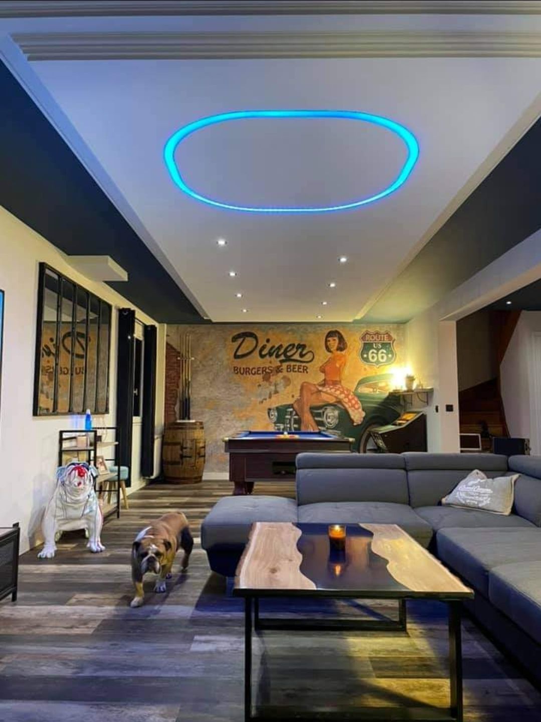 Exemple de réalisation apportée chez un particulier