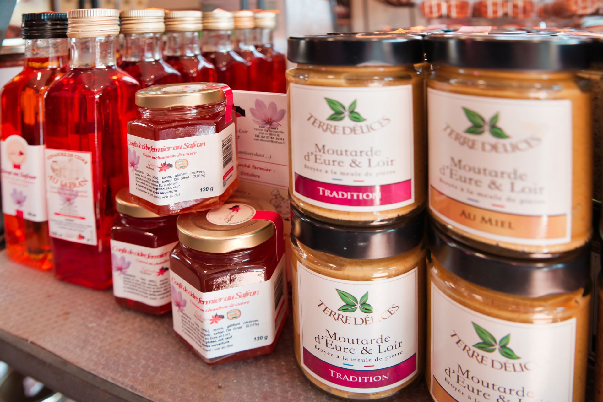 Pots de moutarde