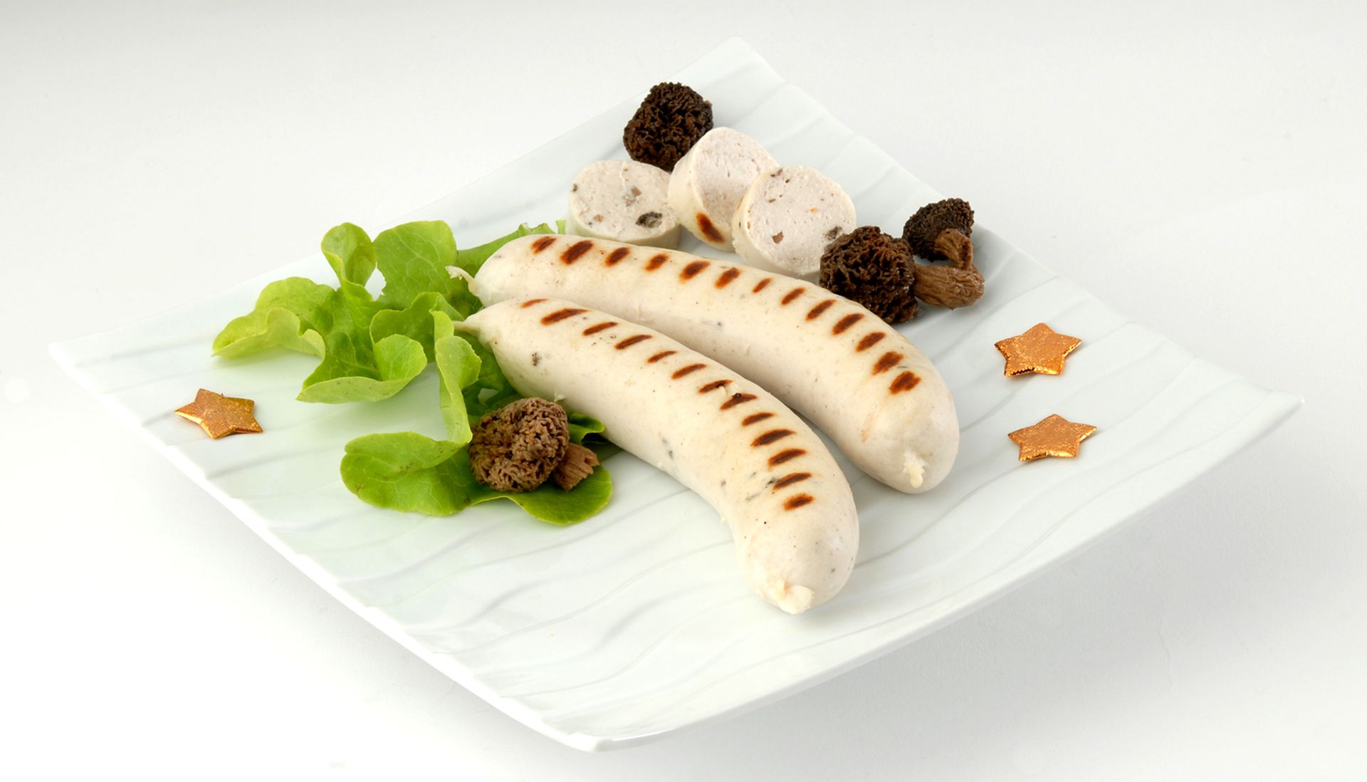 Boudin blanc aux morilles