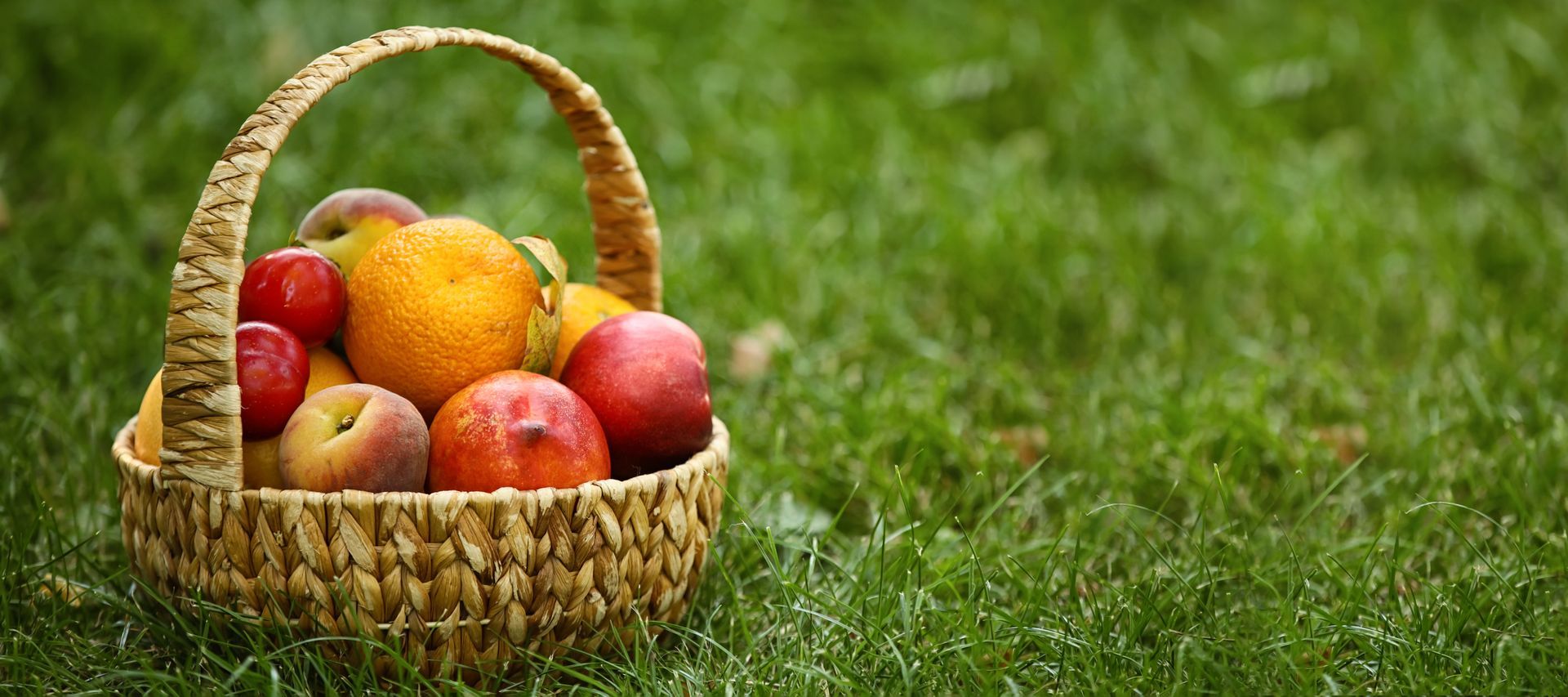 Corbeille de fruits préparée