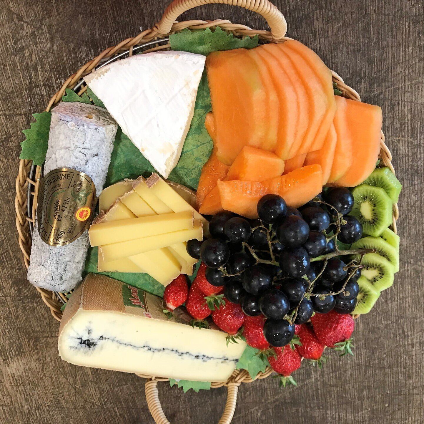 Plateau de produits locaux