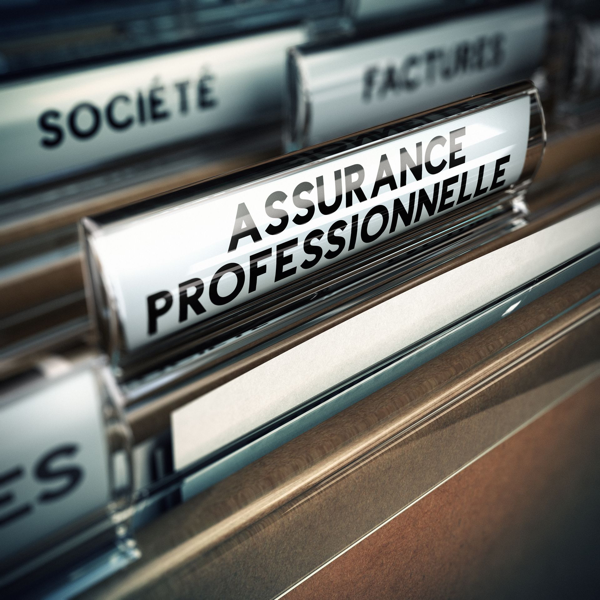Dossier contenant les assurances professionnelles