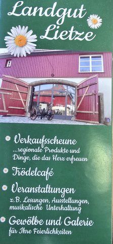 Flyer von Landgut Lietze