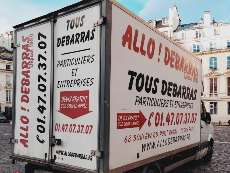 Camion blanc 