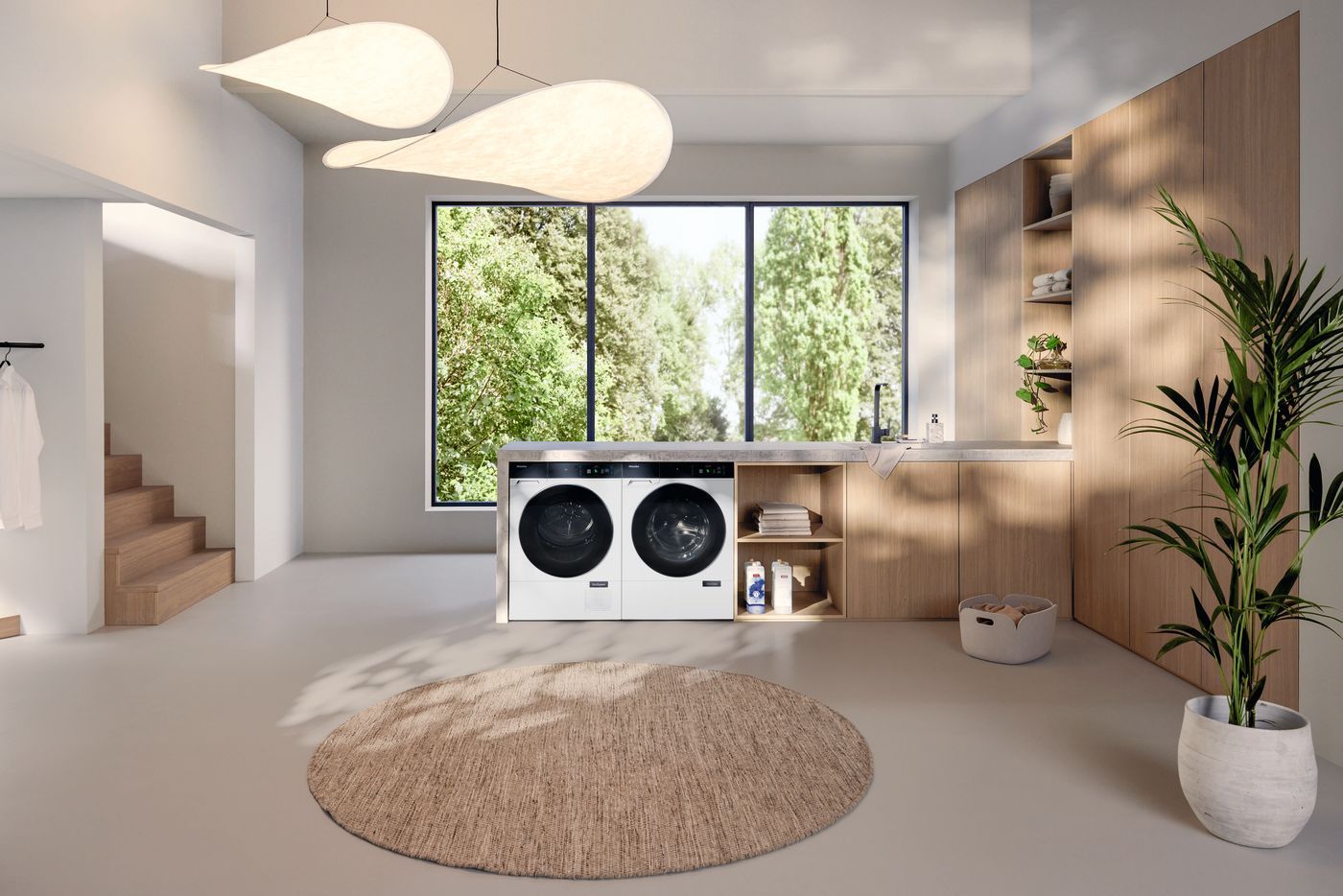 Deux machines à laver