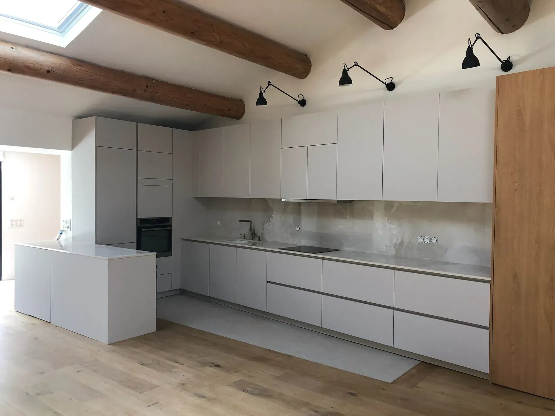 Installation d'une cuisine Haecker