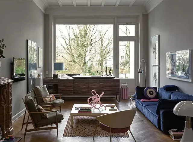 Salon de la gamme +Venovo de la marque Poggenpohl