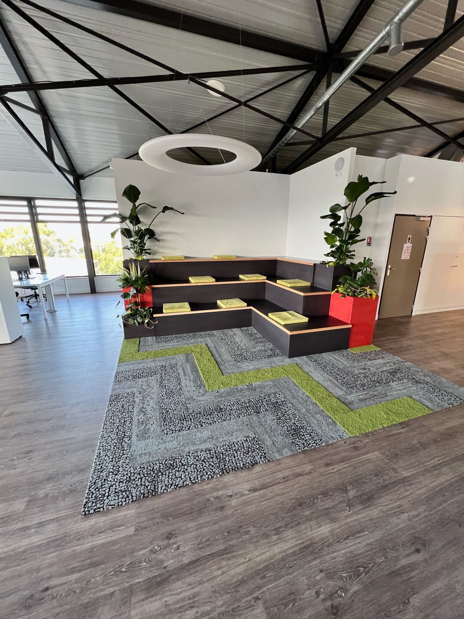 Assises sur mesure sur trois niveaux