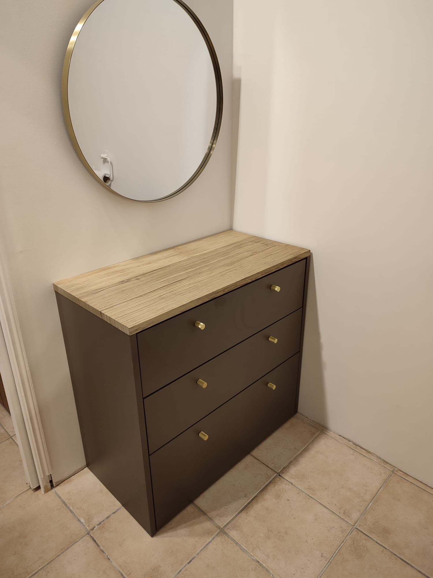 Commode en bois