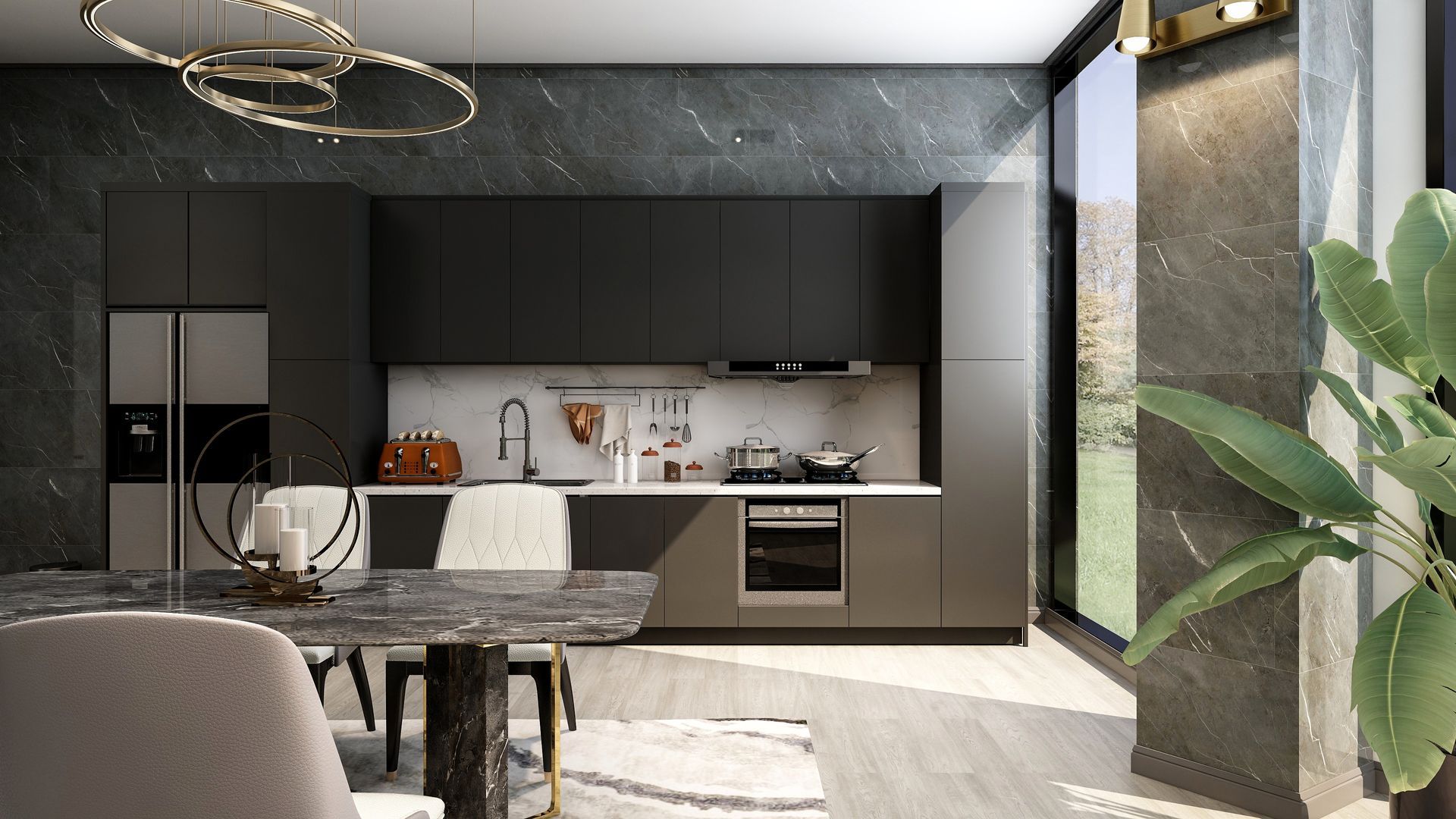 Cuisine moderne haut de gamme