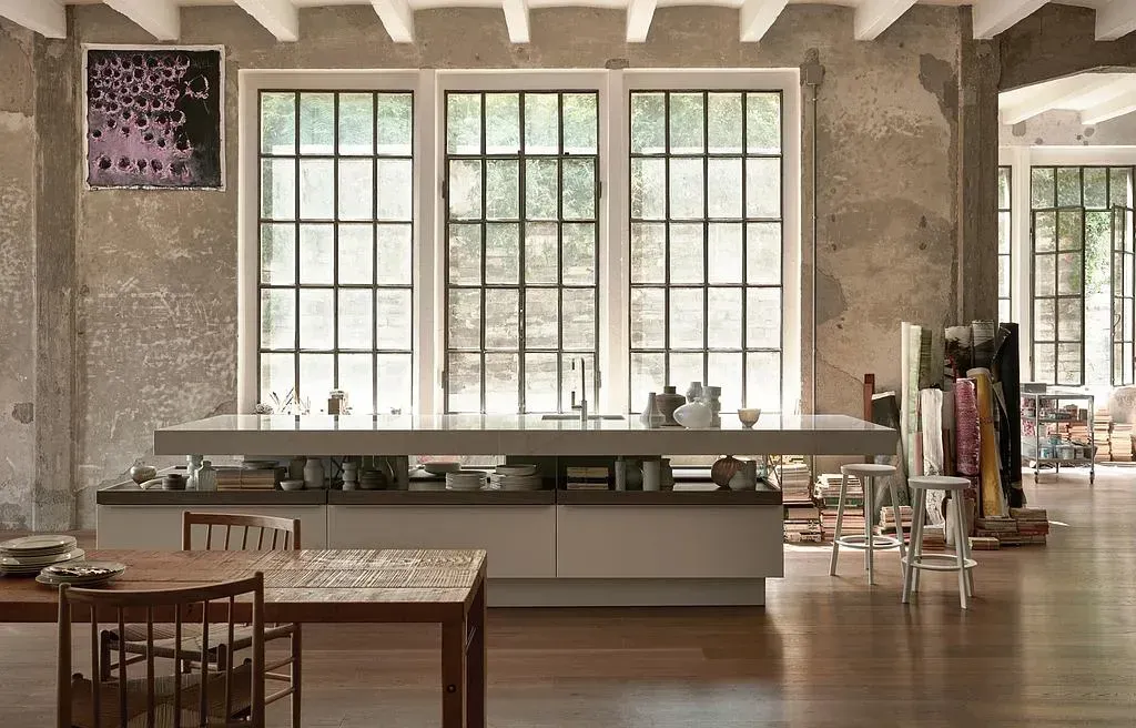 Cuisine de la gamme +Modo de la marque Poggenpohl