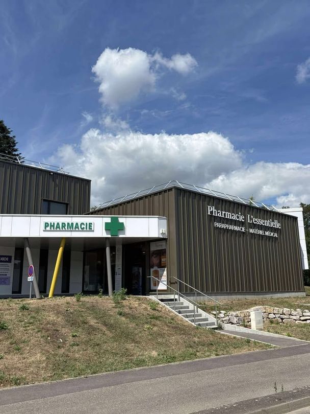 Devanture de la pharmacie