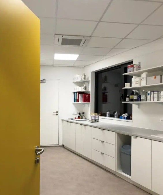 Laboratoire de la pharmacie.