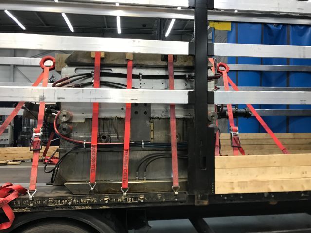 offene Ladefläche mit Transportgut