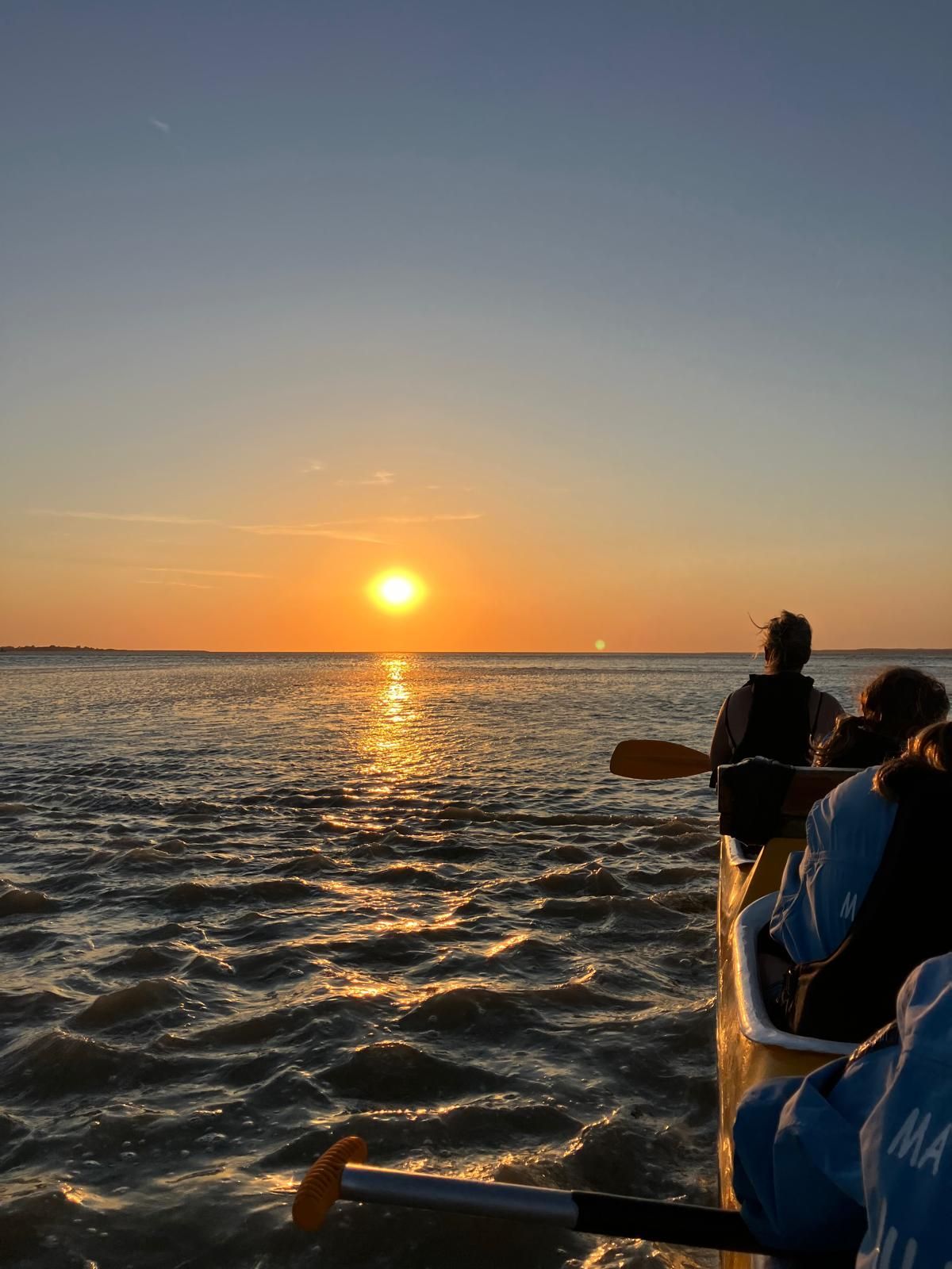 Sortie en pirogue sur les chenaux de la Baie de Somme