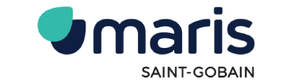 Un logotipo para una empresa llamada Maris Saint Gobain.