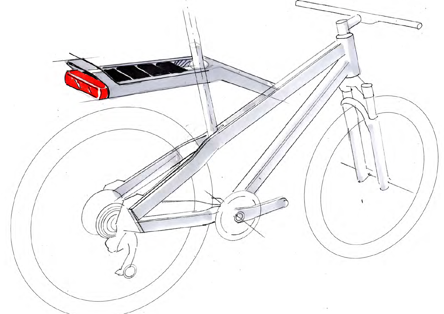 Image of a Pedelec design study