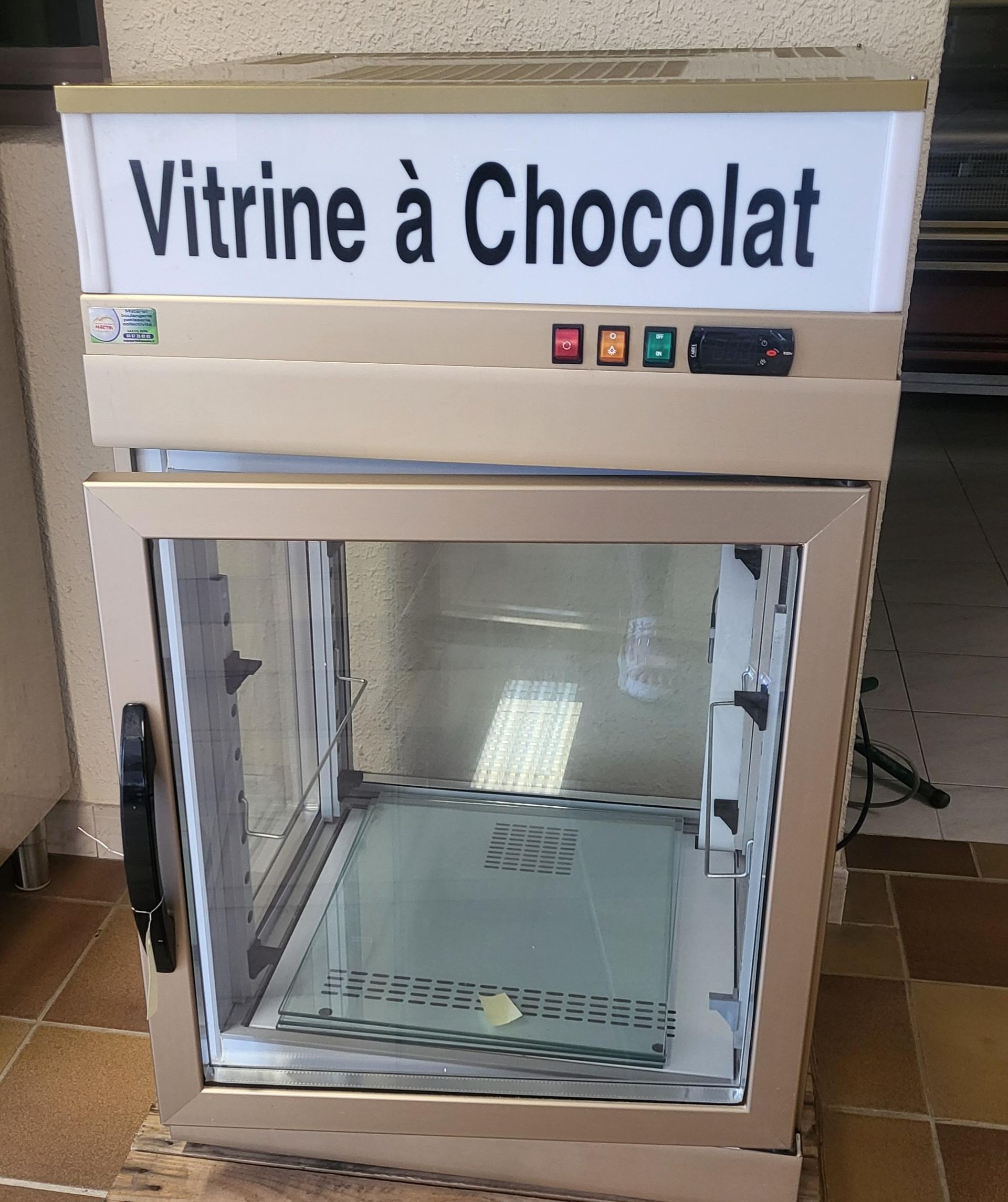 VITRINETTE A CHOCOLAT