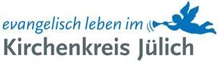 A logo for evangelisch leben im kirchenkreis julich