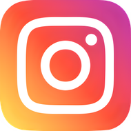 Das Instagram-App-Symbol ist ein buntes Quadrat mit Farbverlauf, einem weißen, abgerundeten quadratischen Rahmen und einem Kamerasymbol in der Mitte.