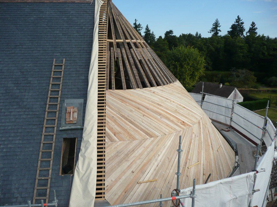 Restauration de charpente