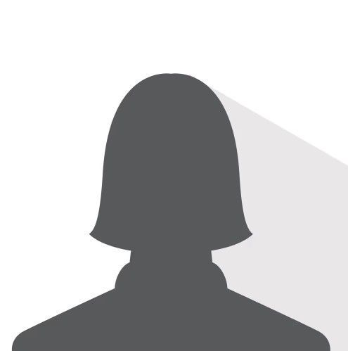 Eine einfache weiße Silhouette einer Person auf hellgrauem Hintergrund, die ein generisches Benutzerprofil darstellt.