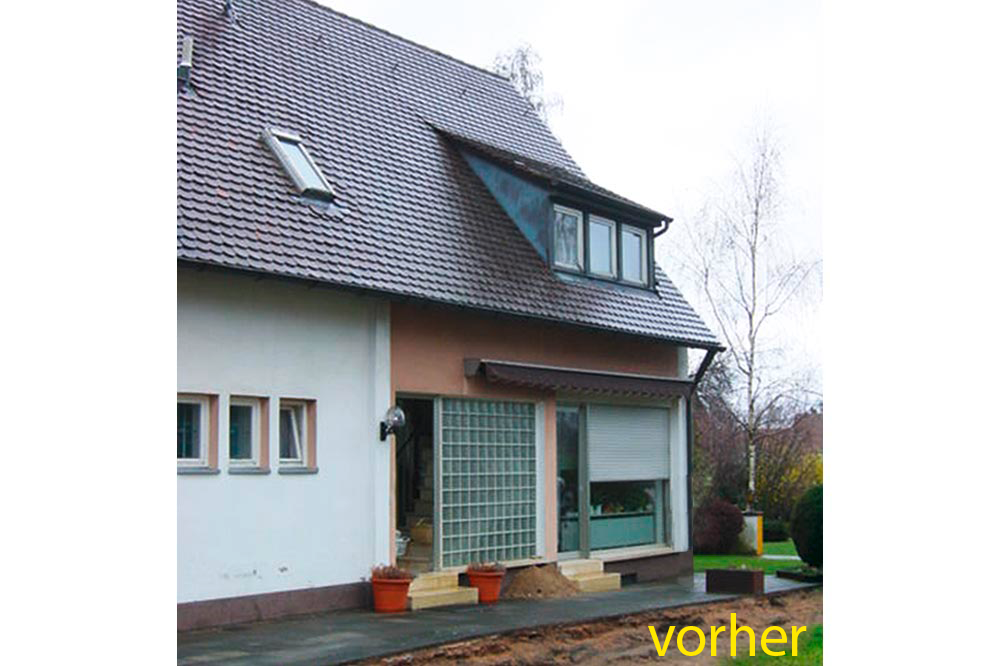 altes Gebäude vor dem Umbau