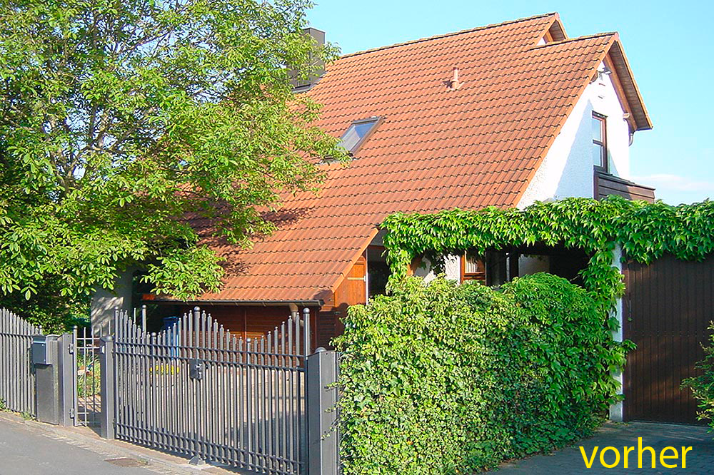 altes Gebäude vor dem Umbau