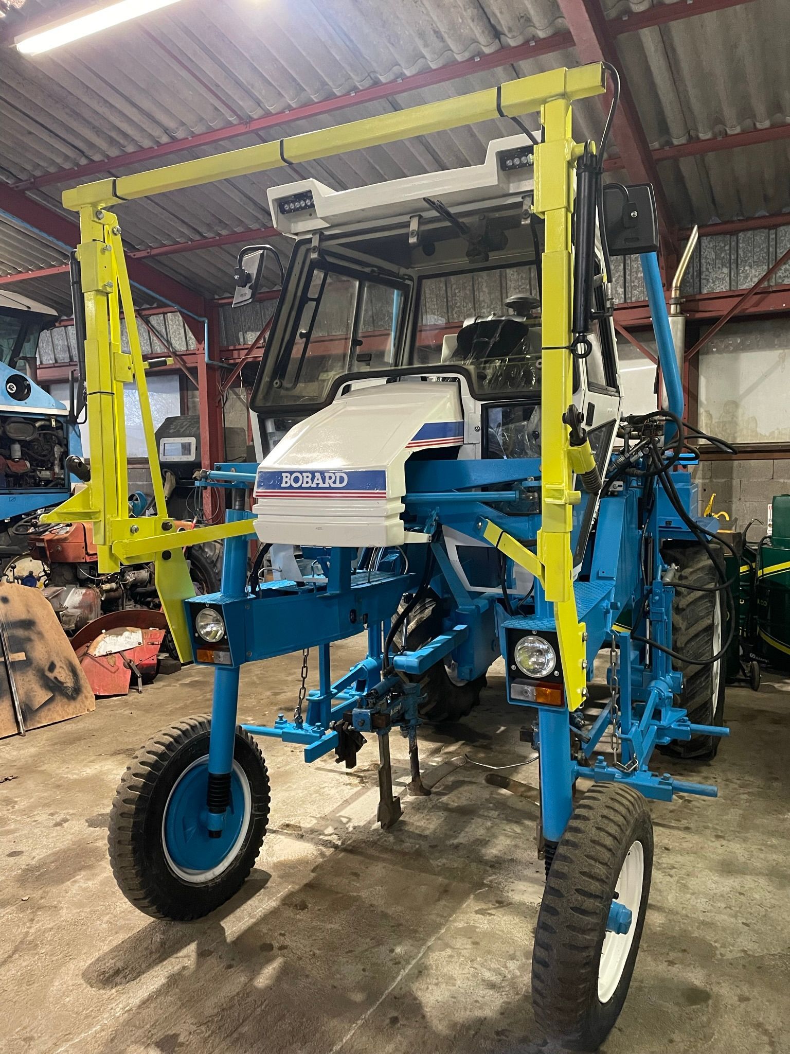 Remontage du tracteur