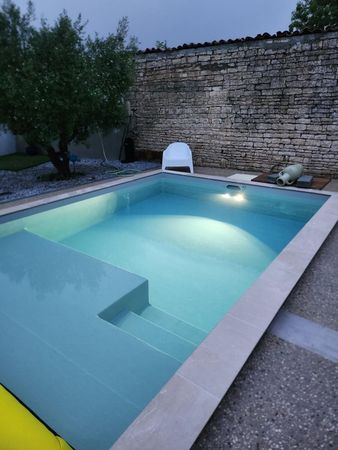 Création d'une piscine