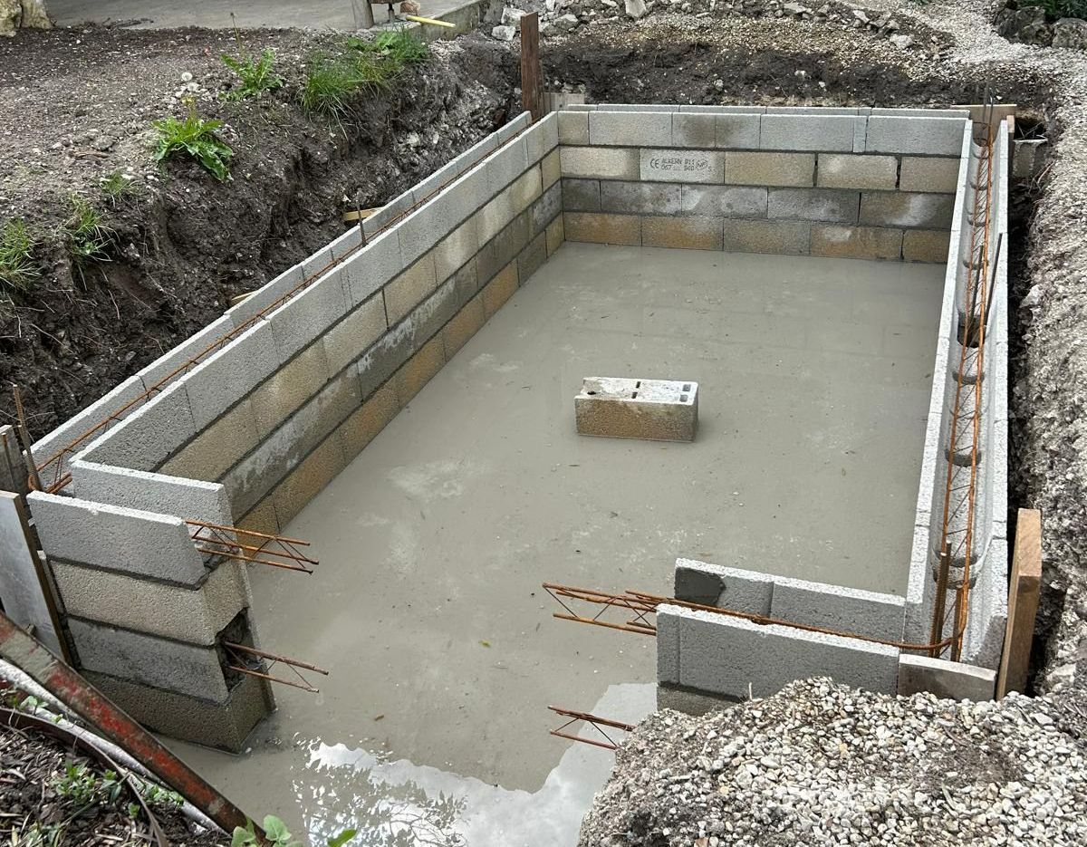 Construction de piscine